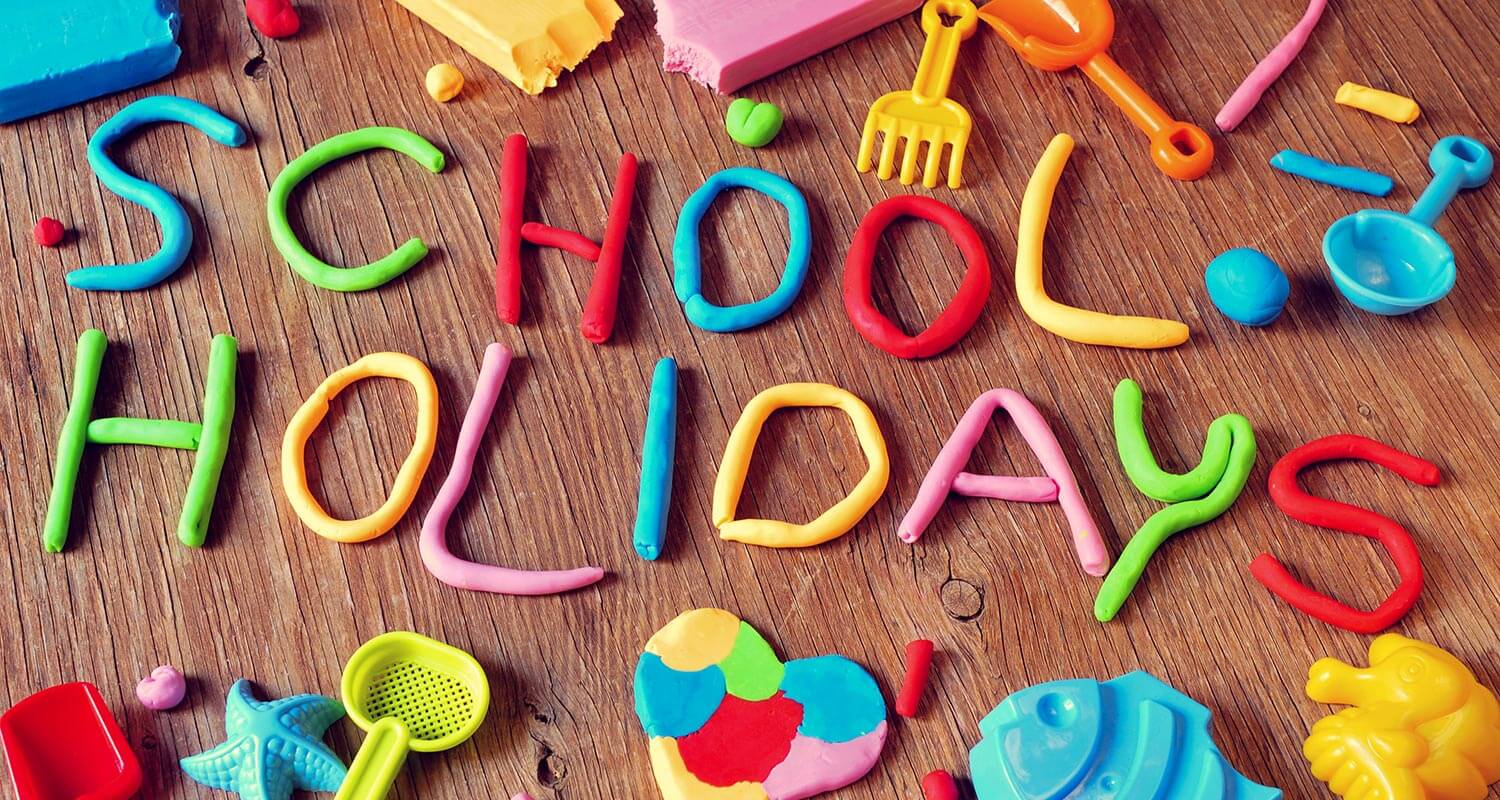 Happy School Holidays Sign